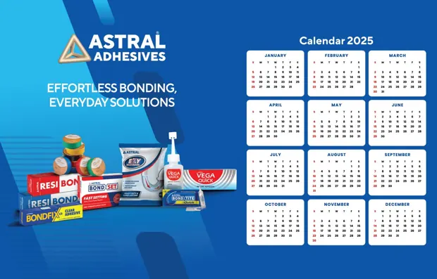 FMCG table mat with calendar