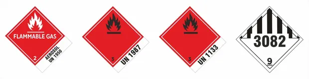 Hazard signages