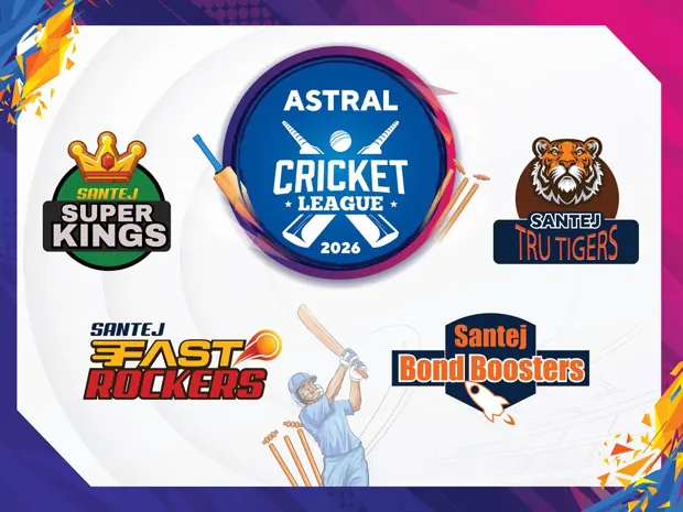Astral Cricket League banner